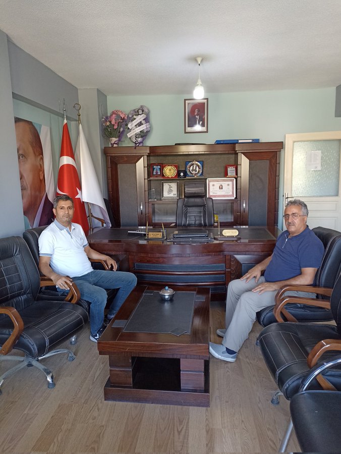 Ak Parti Tuzluca İlçe Başkanı Mehmet Öner'e ziyaret